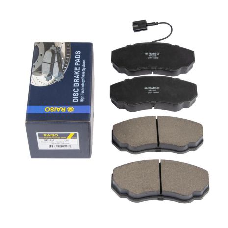 Передние дисковые тормозные колодки с датчиком для Boxer/Ducato/Jumper 02-, RAISO (RP1517)