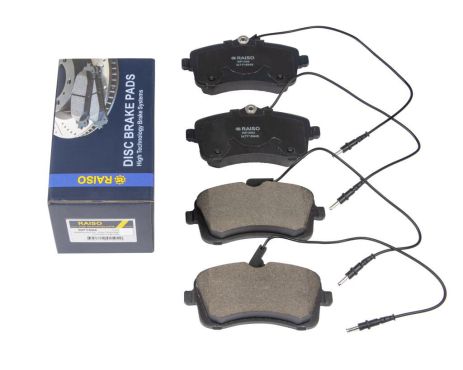 Передні гальмівні дискові колодки Peugeot 407 (з датчиками) 04-, RAISO (RP1594) Передні гальмівні дискові колодки Peugeot 407 (з датчиками) 04-, RAISO (RP1594)