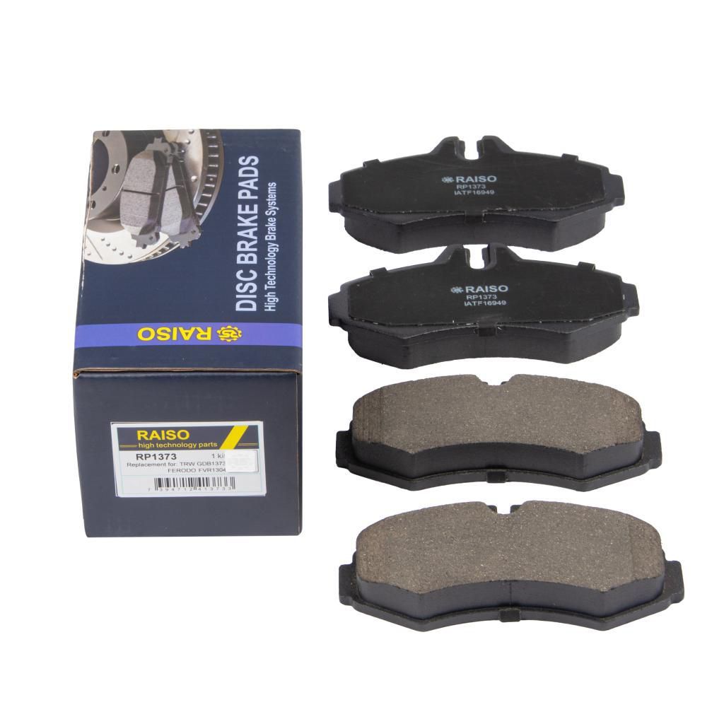 Передні гальмівні колодки Vito 638, RAISO Передні гальмівні колодки Vito 638, RAISO