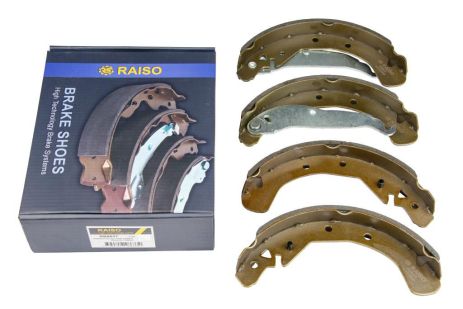 Задние барабанные тормозные колодки для Комбо/Астра F/G 91-05, RAISO (RB8637) Задние барабанные тормозные колодки для Комбо/Астра F/G 91-05, RAISO (RB8637)
