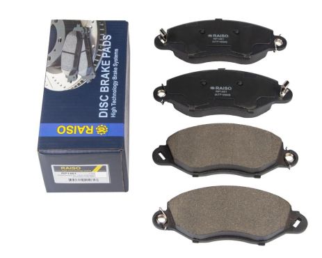 Дискові передні гальмівні колодки Transit (V184) (FWD) 00-06, RAISO (RP1461)