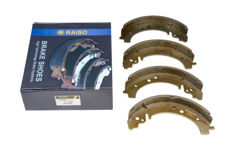 Задние тормозные бар. колодки 2101-2105/Niva (2120/2121/2123) 70-, RAISO (RB2101)