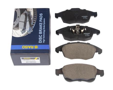 Передні гальмівні колодки Berlingo/Partner 08-, RAISO (RP1690)