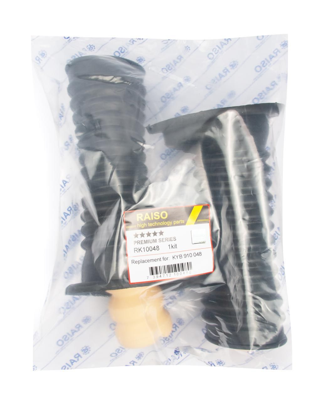 Комплект пыльников и отбойников переднего амортизатора Corolla/Prius 00-09, RAISO (RK10048) Комплект пыльников и отбойников переднего амортизатора Corolla/Prius 00-09, RAISO (RK10048)