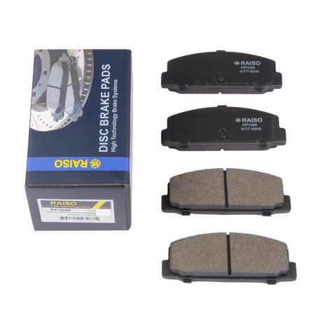 Колодки гальмівні дискові задні для Mazda 6 02-, RAISO (RP3088) Колодки гальмівні дискові задні для Mazda 6 02-, RAISO (RP3088)