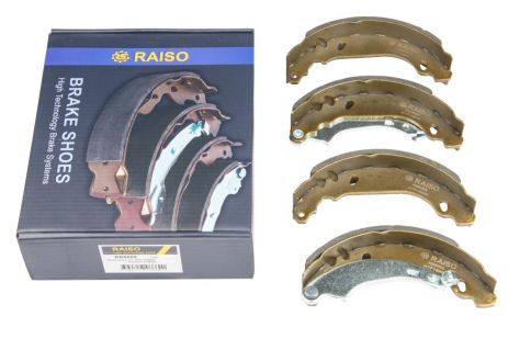 Задние тормозные колодки для Clio II/Symbol I/Logan 98-, RAISO (RB8669) Задние тормозные колодки для Clio II/Symbol I/Logan 98-, RAISO (RB8669)