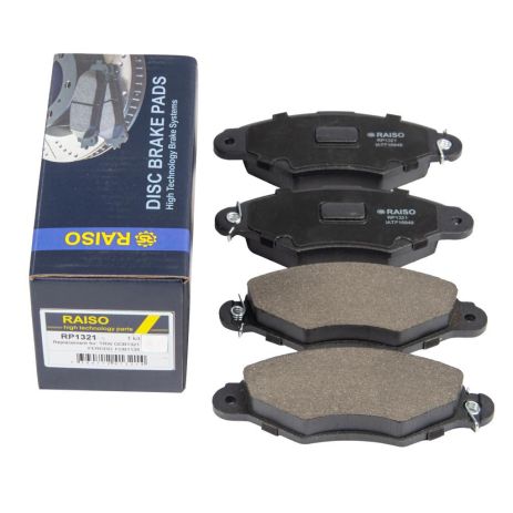 Передні дискові гальмівні колодки для Kangoo 97-07, RAISO (RP1321)