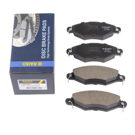 Передні гальмівні колодки диск. Peugeot 206/306 94-, RAISO (RP1361) Передні гальмівні колодки диск. Peugeot 206/306 94-, RAISO (RP1361)