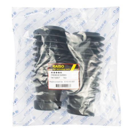 Комплект пыльника и отбойника переднего амортизатора для Voyager III/IV/Caravan 1995-2008, RAISO (RK10007) Комплект пыльника и отбойника переднего амортизатора для Voyager III/IV/Caravan 1995-2008, RAISO (RK10007)