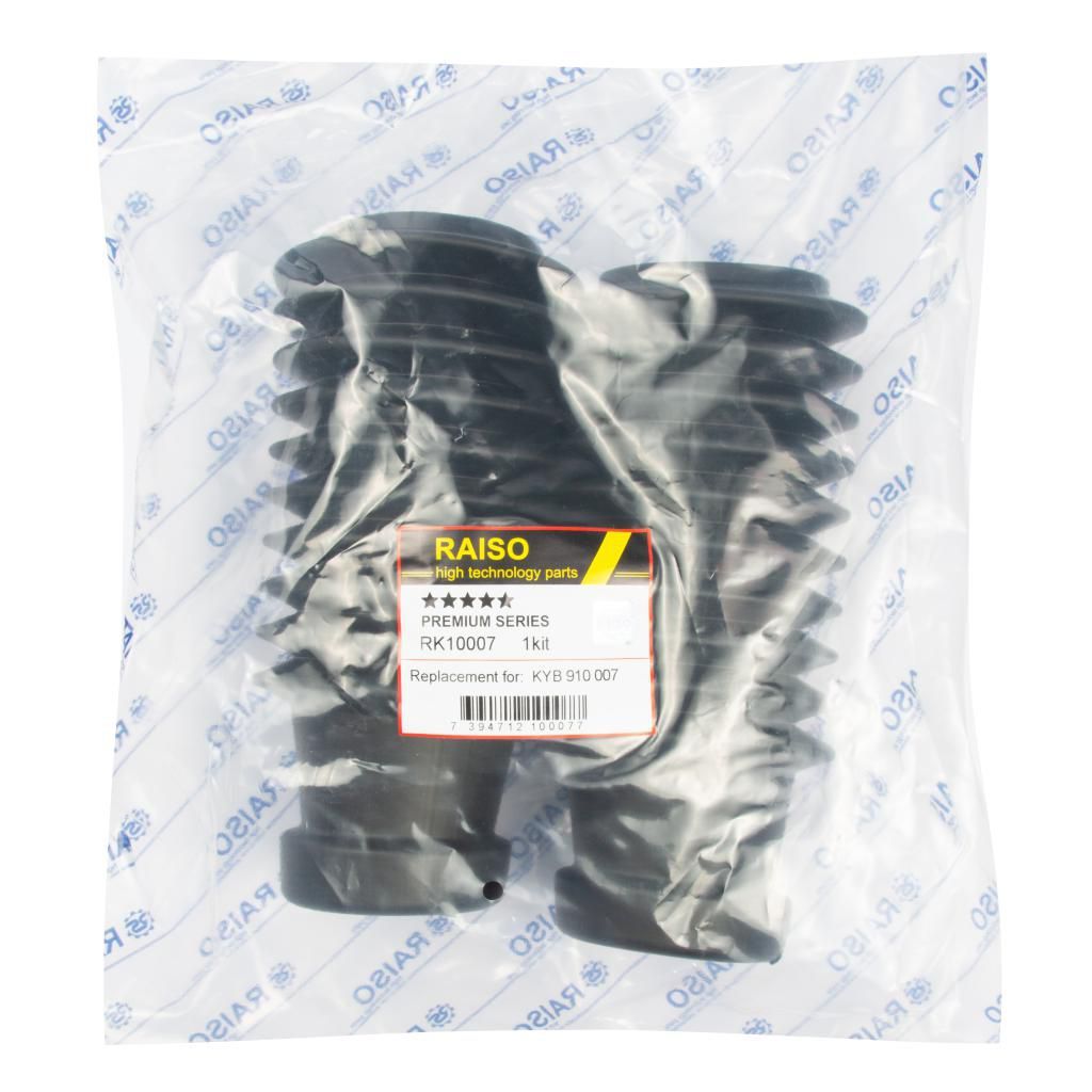 Комплект пыльника и отбойника переднего амортизатора для Voyager III/IV/Caravan 1995-2008, RAISO (RK10007) Комплект пыльника и отбойника переднего амортизатора для Voyager III/IV/Caravan 1995-2008, RAISO (RK10007)