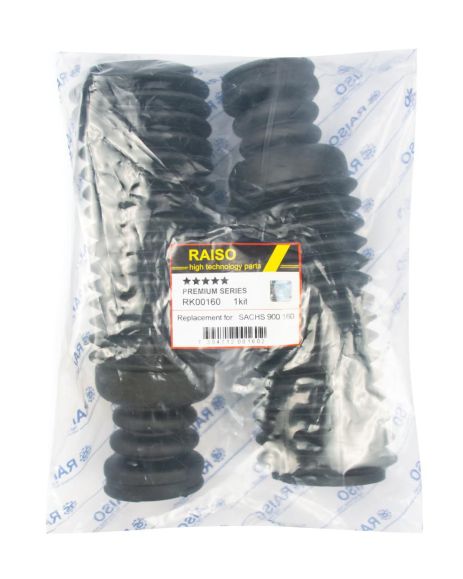 Комплект задних пыльника и отбойника амортизатора (2шт) для Nissan X-Trail 01-13, RAISO (RK00160)