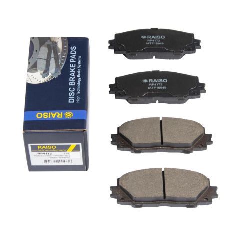 Передние дисковые тормозные колодки Prius 08-, RAISO (RP4173)