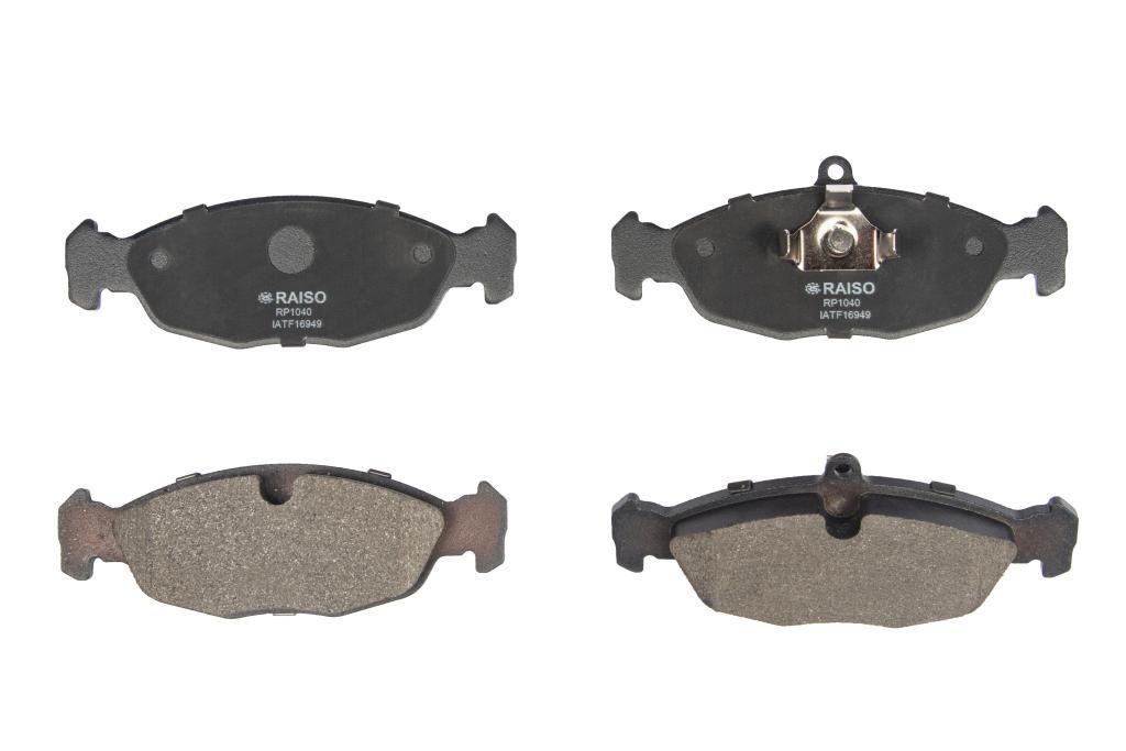 Передние дисковые тормозные колодки Opel Combo / Daewoo Lanos 94-, RAISO (RP1040) Передние дисковые тормозные колодки Opel Combo / Daewoo Lanos 94-, RAISO (RP1040)