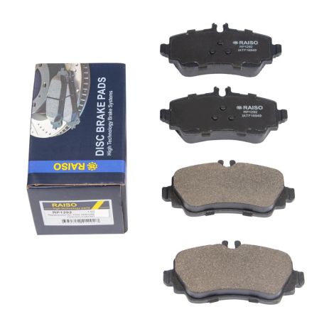 Передние дисковые тормозные колодки MB A-class (W168) 97-04, RAISO (RP1292)