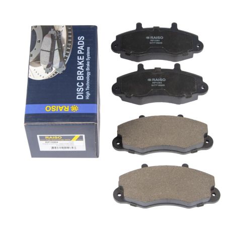 Передні дискові гальмівні колодки для Transit 94-00, RAISO (RP1084) Передні дискові гальмівні колодки для Transit 94-00, RAISO (RP1084)