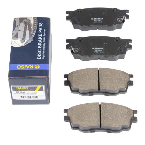Передні гальмівні колодки диск. для Mazda 6 02-07, RAISO (RP3309)