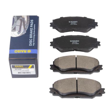 Передні дискові гальмівні колодки Toyota RAV4 III/Auris 06-, RAISO (RP3425)