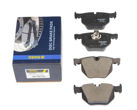 Гальмівні колодки задні для BMW X5/X6 08-, RAISO (RP1730) Гальмівні колодки задні для BMW X5/X6 08-, RAISO (RP1730)