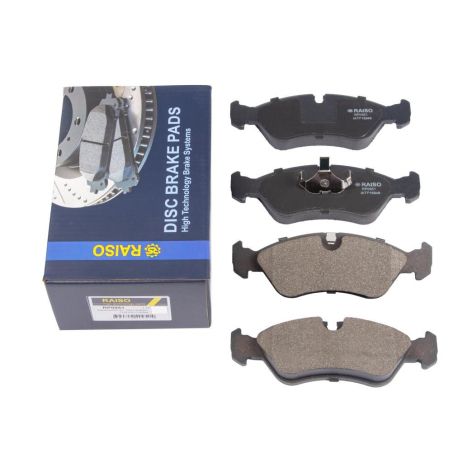 Передні дискові гальмівні колодки для Lanos/Nexia/Astra F/Vectra A 88-, RAISO (RP0951) Передні дискові гальмівні колодки для Lanos/Nexia/Astra F/Vectra A 88-, RAISO (RP0951)