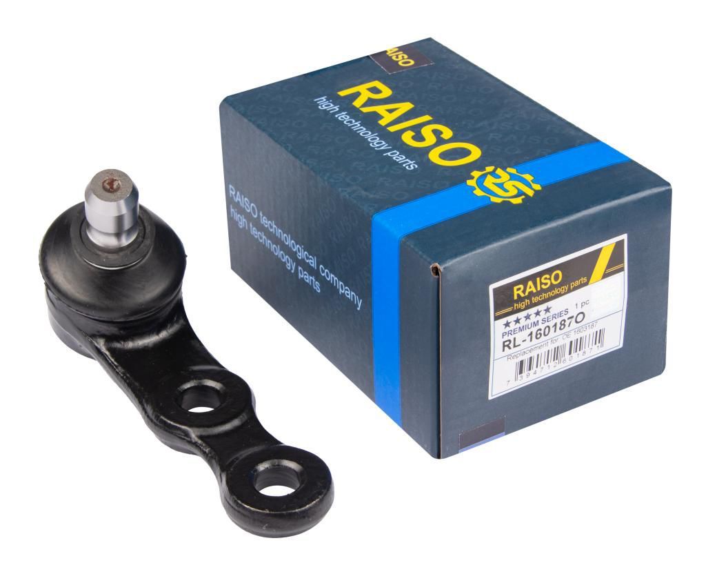Передня шарова опора нижня для Opel Combo/Corsa/Tigra 82-01, RAISO (RL160187O) Передня шарова опора нижня для Opel Combo/Corsa/Tigra 82-01, RAISO (RL160187O)
