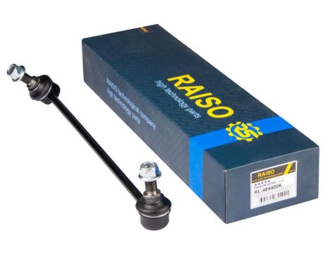 Стійка стабілізатора передня прав. Kia Carnival 06-15, RAISO (RL484400K)