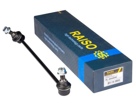 Стійка стабілізатора передня прав. Kia Carnival 06-15, RAISO (RL484400K)