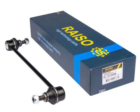 Стійка стабілізатора передня Mitsubishi Lancer VIII/Outlander II/Mazda Premacy/Citroen C4 99-, RAISO (RL101368