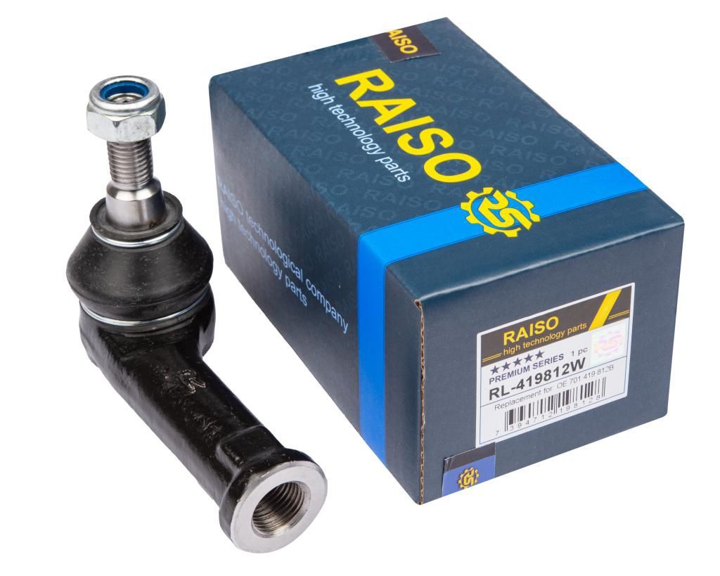 Рулевой наконечник правый Volkswagen Transporter T4 90-03, RAISO (RL419812W) Рулевой наконечник правый Volkswagen Transporter T4 90-03, RAISO (RL419812W)