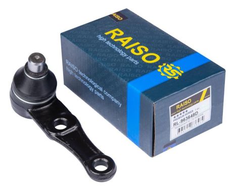 Шаровая опора передняя (нижняя) для Daewoo Nubira 97-, RAISO (RL963648D) Шаровая опора передняя (нижняя) для Daewoo Nubira 97-, RAISO (RL963648D)