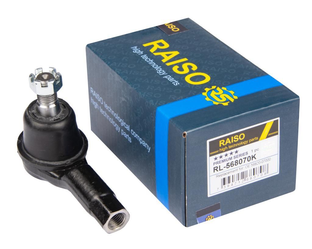 Рулевой наконечник Kia Rio/Picanto/Mazda 323/MX-3/RX-7 87-11, RAISO (RL568070K) Рулевой наконечник Kia Rio/Picanto/Mazda 323/MX-3/RX-7 87-11, RAISO (RL568070K)