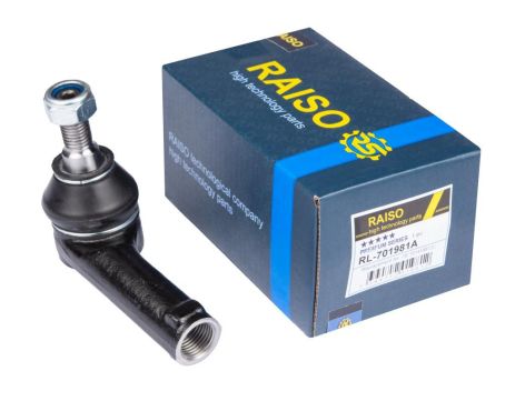 Наконечник рулевой тяги (правый) VW T4 95-03 (конус 18), RAISO (RL701981A)
