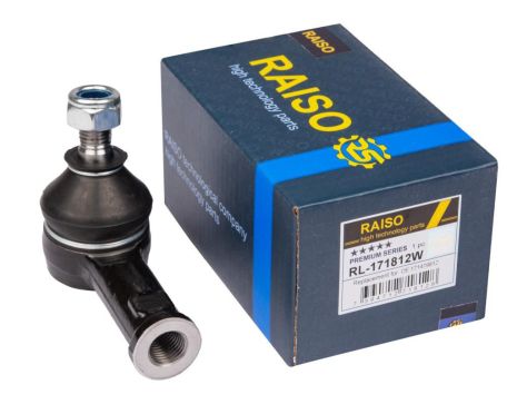 Рулевой наконечник для VW Golf/Caddy/Jetta/Transporter 74-93, RAISO (RL171812W)