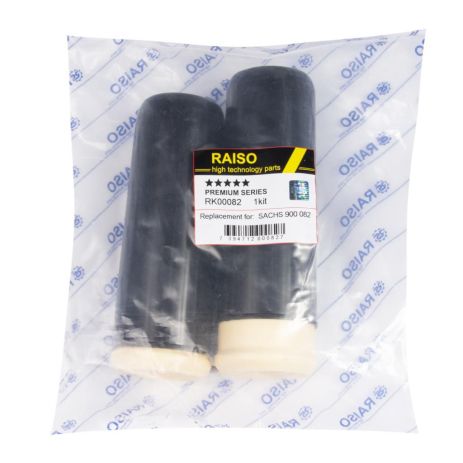 Комплект 2шт пыльник/отбойник амортизатора задний PASSAT/A6/SUPERB 96-11, RAISO (RK00082)