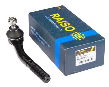Левый наконечник рулевой тяги Лада Самара 86-13, RAISO (RL381057L) Левый наконечник рулевой тяги Лада Самара 86-13, RAISO (RL381057L)