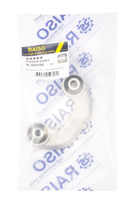 Передня права стійка стабілізатора для Audi A4 B6/B7 00-, RAISO (RL8E0318S)
