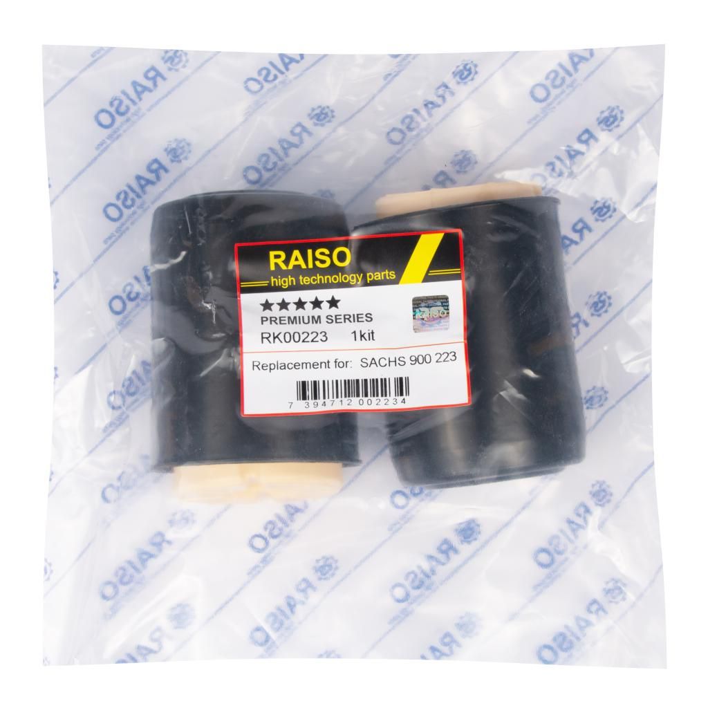 Комплект пыльников/отбойников переднего амортизатора для Audi A4/A5/A6/A7 07-18, RAISO (RK00223) Комплект пыльников/отбойников переднего амортизатора для Audi A4/A5/A6/A7 07-18, RAISO (RK00223)