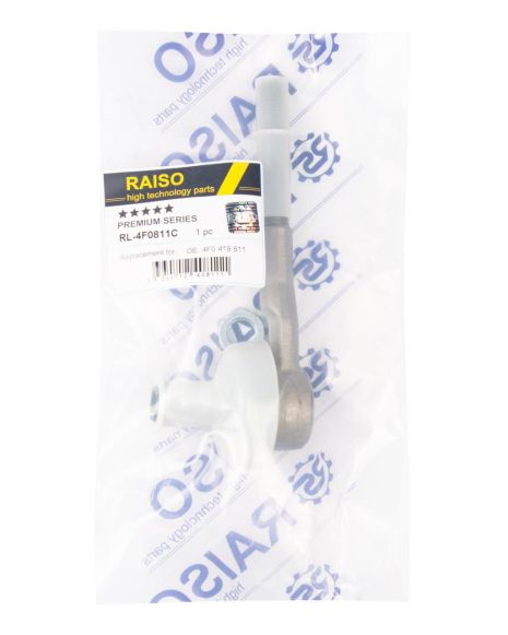 Наконечник рулевой тяги лев./пр. Audi A4 B5/A6 C5/Passat B5/SuperB I 94-, RAISO (RL4F0811C)