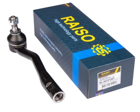 Левый наконечник рулевой тяги Toyota Avensis/Carina/Corona 92-09, RAISO (RL4472125T)
