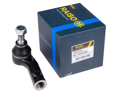 Левый рулевой наконечник для Volkswagen Transporter/California T4 95-03 (конус 18), RAISO (RL141811W) Левый рулевой наконечник для Volkswagen Transporter/California T4 95-03 (конус 18), RAISO (RL141811W)