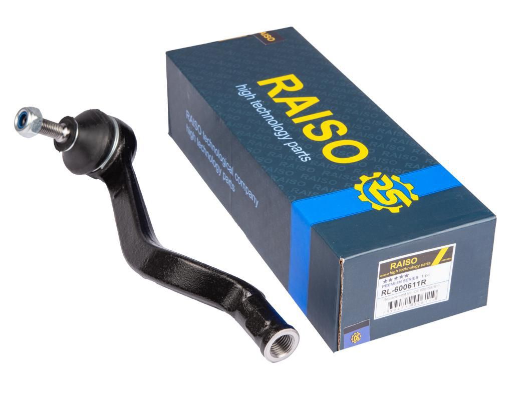 Рульовий наконечник (R) Renault Logan/Thalia/Dacia Dokker 04-, RAISO (RL600611R) Рульовий наконечник (R) Renault Logan/Thalia/Dacia Dokker 04-, RAISO (RL600611R)