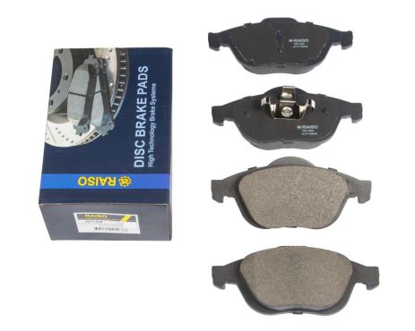 Дисковые тормозные колодки передние Лагуна II 01-, RAISO (RP1468)