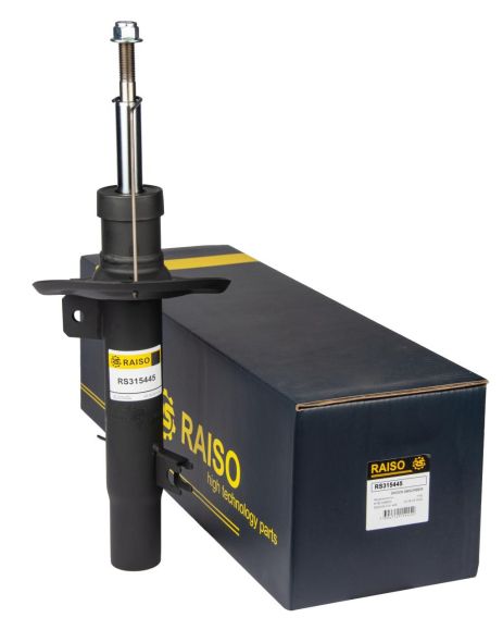 Амортизатор передний лев. Ситроен C3 II/C4 Cactus 09- (газ.), RAISO (RS315445)