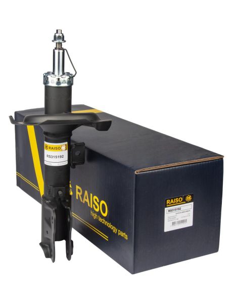 Передній лівий амортизатор Lancer X 08- (газ.), RAISO (RS315192)