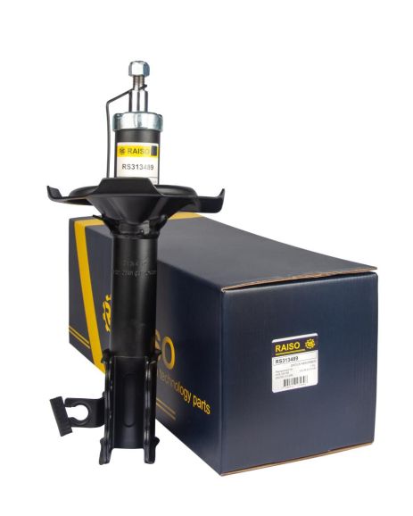 Амортизатор передній лівий Mazda 626 V 97-02, RAISO (Лівий амортизатор RS313489)