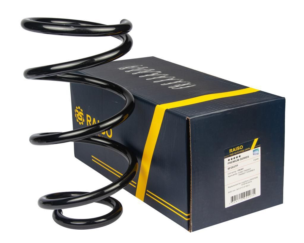 Пружина передня Transit/Transit Tourneo 06-14 (347*17*180), RAISO (SF203TP) Пружина передня Transit/Transit Tourneo 06-14 (347*17*180), RAISO (SF203TP)