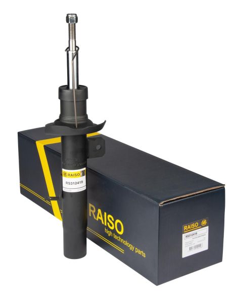 Передній правий амортизатор Сitroen C2/C3/Peugeot 1007 02-09 (газовий), RAISO (RS312419)