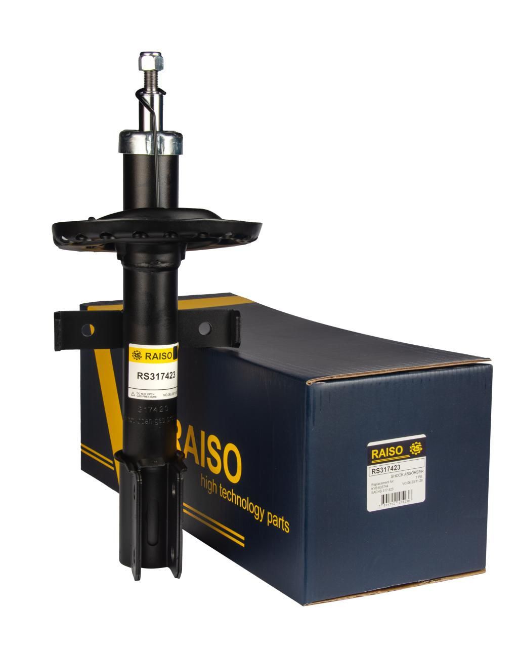 Передній амортизатор для Renault Clio IV 12- (ГАЗ) L/R, RAISO (RS317423) Передній амортизатор для Renault Clio IV 12- (ГАЗ) L/R, RAISO (RS317423)