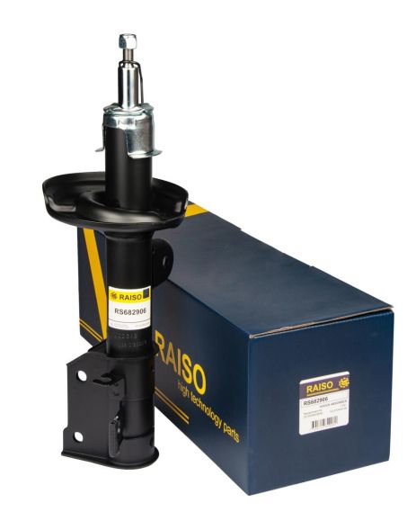 Амортизатор передний правый (газ) в сборе с опора+пружина, RAISO (RS682906)