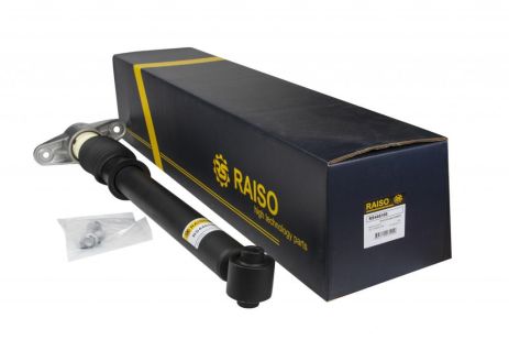 Задній амортизатор для Tesla Model 3 RWD 17- (в комплекті з опорою та захисним комплектом) (газовий), від RAISO (RS446100)