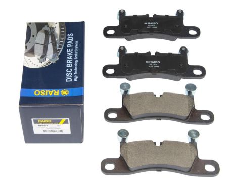 Задние тормозные колодки Touareg/Cayenne 10-, RAISO (RP1875) Задние тормозные колодки Touareg/Cayenne 10-, RAISO (RP1875)